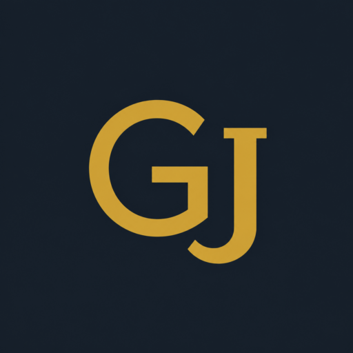 GOLDEN JOURNAL GJ 로고